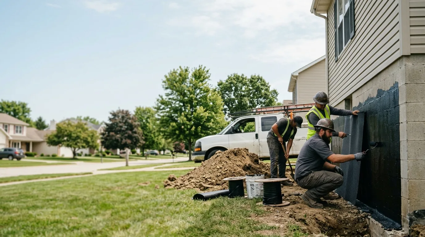 Basement Waterproofing in Marion, IL near me
